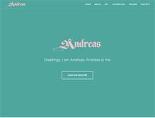 Tablet Screenshot of andreas.me